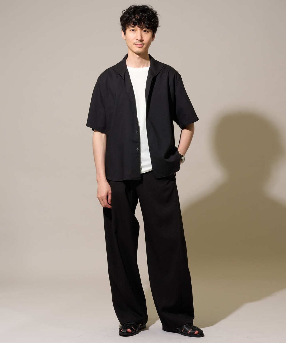 KHKGD39019 a.v.v MEN(アー・ヴェ・ヴェ) 【接触冷感】ノースリーブカットソー ブラック