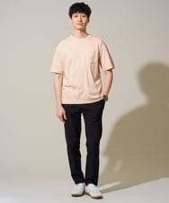 KHKGD40039 a.v.v MEN(アー・ヴェ・ヴェ) ＼累計28,000枚販売！／究極の無地Ｔ シルケットスムースシルエットカットソ ー【接触冷感 / UVカット/洗濯機で洗える/毛玉になりにくい】 ブラック