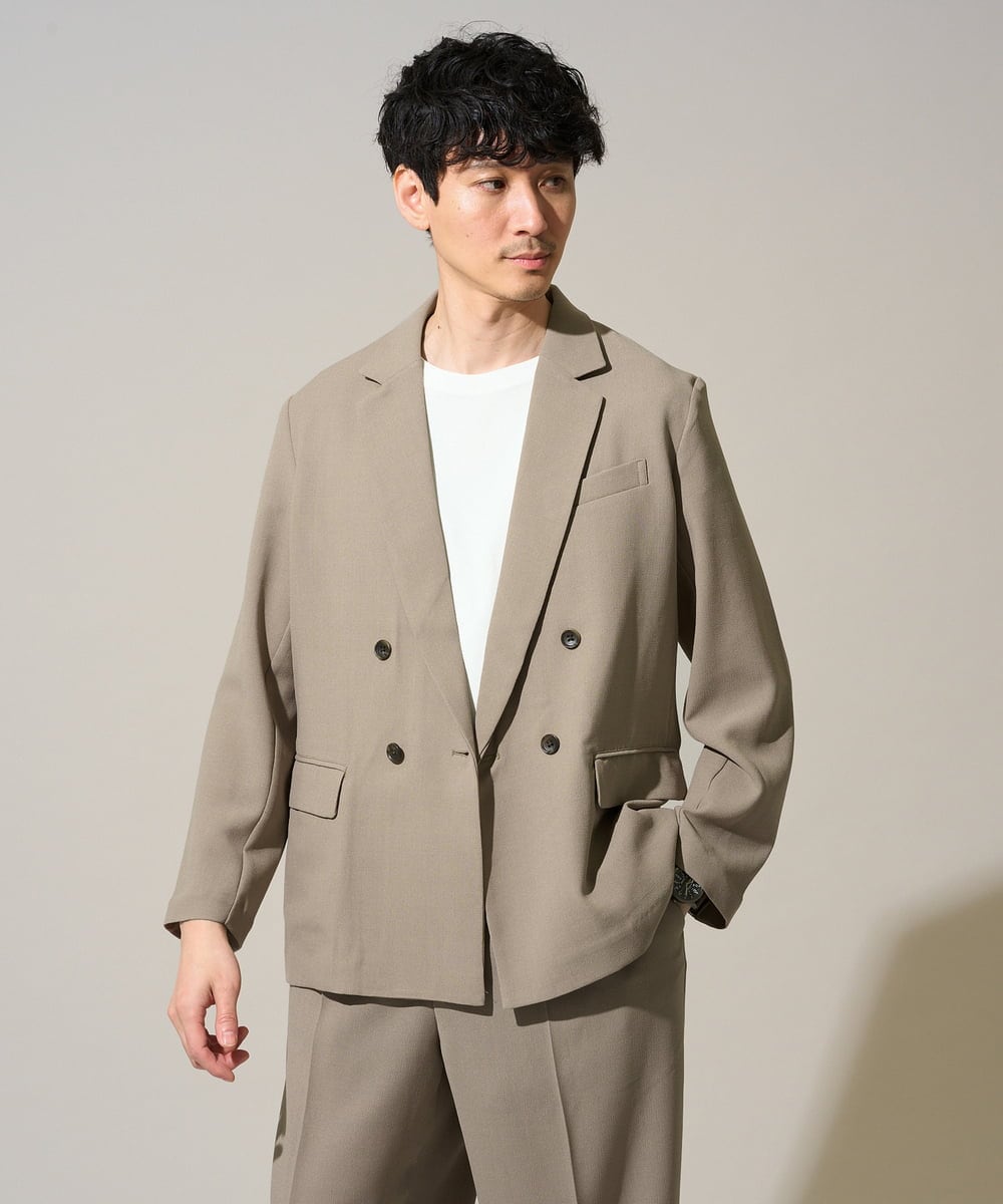 KHKGD40039 a.v.v MEN(アー・ヴェ・ヴェ) ＼累計28,000枚販売！／究極の無地Ｔ シルケットスムースシルエットカットソ ー【接触冷感 / UVカット/洗濯機で洗える/毛玉になりにくい】 ブラック