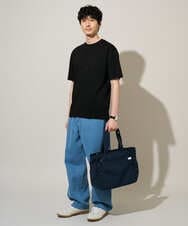 KHKGD40039 a.v.v MEN(アー・ヴェ・ヴェ) ＼累計28,000枚販売！／究極の無地Ｔ シルケットスムースシルエットカットソ ー【接触冷感 / UVカット/洗濯機で洗える/毛玉になりにくい】 ブラック
