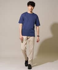KHKGD40039 a.v.v MEN(アー・ヴェ・ヴェ) ＼累計28,000枚販売！／究極の無地Ｔ シルケットスムースシルエットカットソ ー【接触冷感 / UVカット/洗濯機で洗える/毛玉になりにくい】 ブラック
