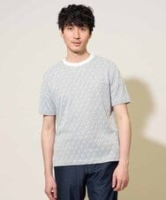 KHKGD74049 a.v.v MEN(アー・ヴェ・ヴェ) ダイヤジャカードカットソー【イージーケア / 洗濯機で洗える】 ホワイト