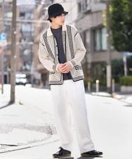 KHKGV40034 a.v.v MEN(アー・ヴェ・ヴェ) 【定番アイテム】ハイクオリティーコットンシルケットTシャツ ミント