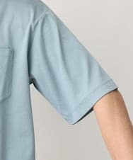 KHKGV40034 a.v.v MEN(アー・ヴェ・ヴェ) 【定番アイテム】ハイクオリティーコットンシルケットTシャツ ミント