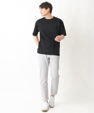 KHKGV40034 a.v.v MEN(アー・ヴェ・ヴェ) 【定番アイテム】ハイクオリティーコットンシルケットTシャツ ミント