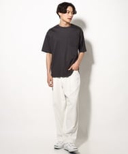 KHKGV40034 a.v.v MEN(アー・ヴェ・ヴェ) 【定番アイテム】ハイクオリティーコットンシルケットTシャツ ミント