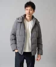 KHKJA73044 a.v.v MEN(アー・ヴェ・ヴェ) 【ジャケット映え】針抜きジャカードＶネックＴシャツ【洗濯機で洗える/毛玉になりにくい】通勤/ビジネス/ジャケット〈ON/OFF SERIES〉 ブラック