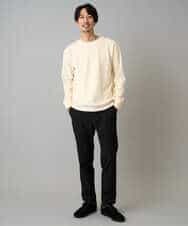 KHKLA41059 a.v.v MEN(アー・ヴェ・ヴェ) 【洗濯機で洗える】カットコーデュロイプルオーバー ダークグレー