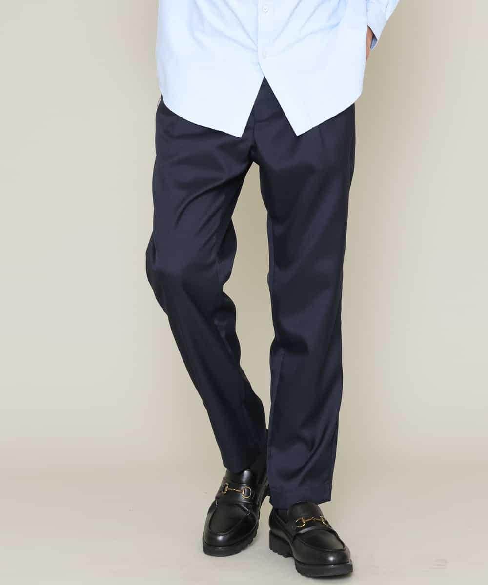 KHLES03059 a.v.v MEN(アー・ヴェ・ヴェ) アーバンタックパンツ ネイビー