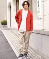 KHLES03059 a.v.v MEN(アー・ヴェ・ヴェ) アーバンタックパンツ ベージュ