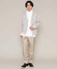 KHLES03059 a.v.v MEN(アー・ヴェ・ヴェ) アーバンタックパンツ ベージュ