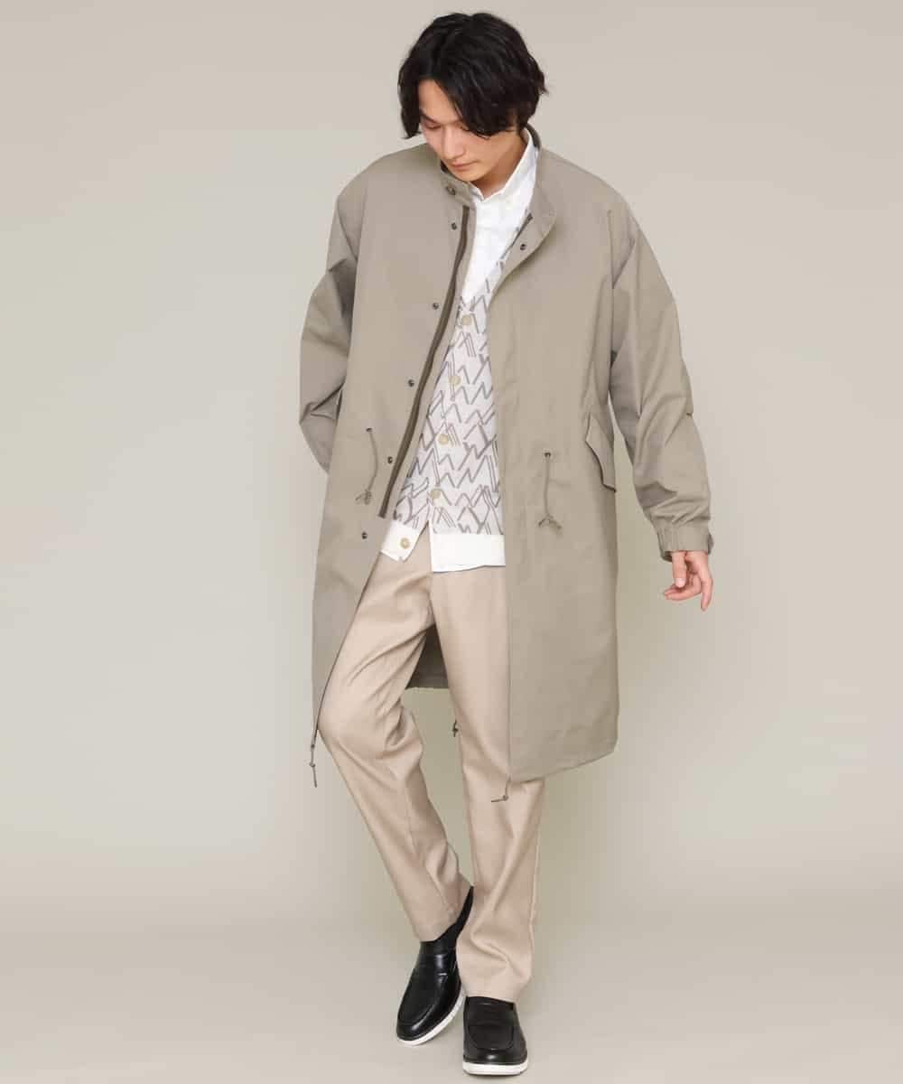 KHLES03059 a.v.v MEN(アー・ヴェ・ヴェ) アーバンタックパンツ ベージュ