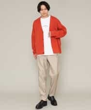 KHLES03059 a.v.v MEN(アー・ヴェ・ヴェ) アーバンタックパンツ ベージュ
