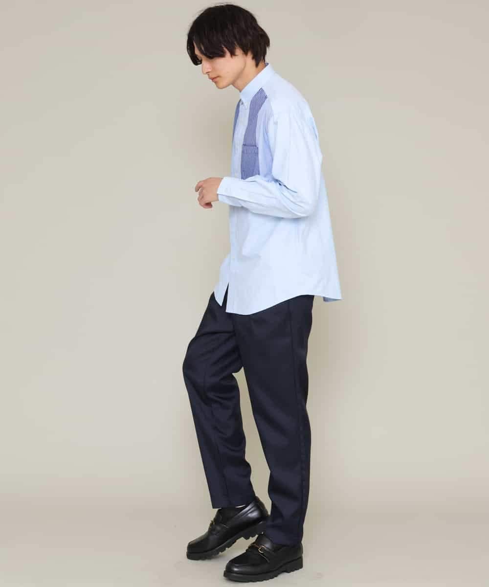 KHLES03059 a.v.v MEN(アー・ヴェ・ヴェ) アーバンタックパンツ ベージュ