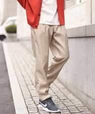 KHLES03059 a.v.v MEN(アー・ヴェ・ヴェ) アーバンタックパンツ ベージュ