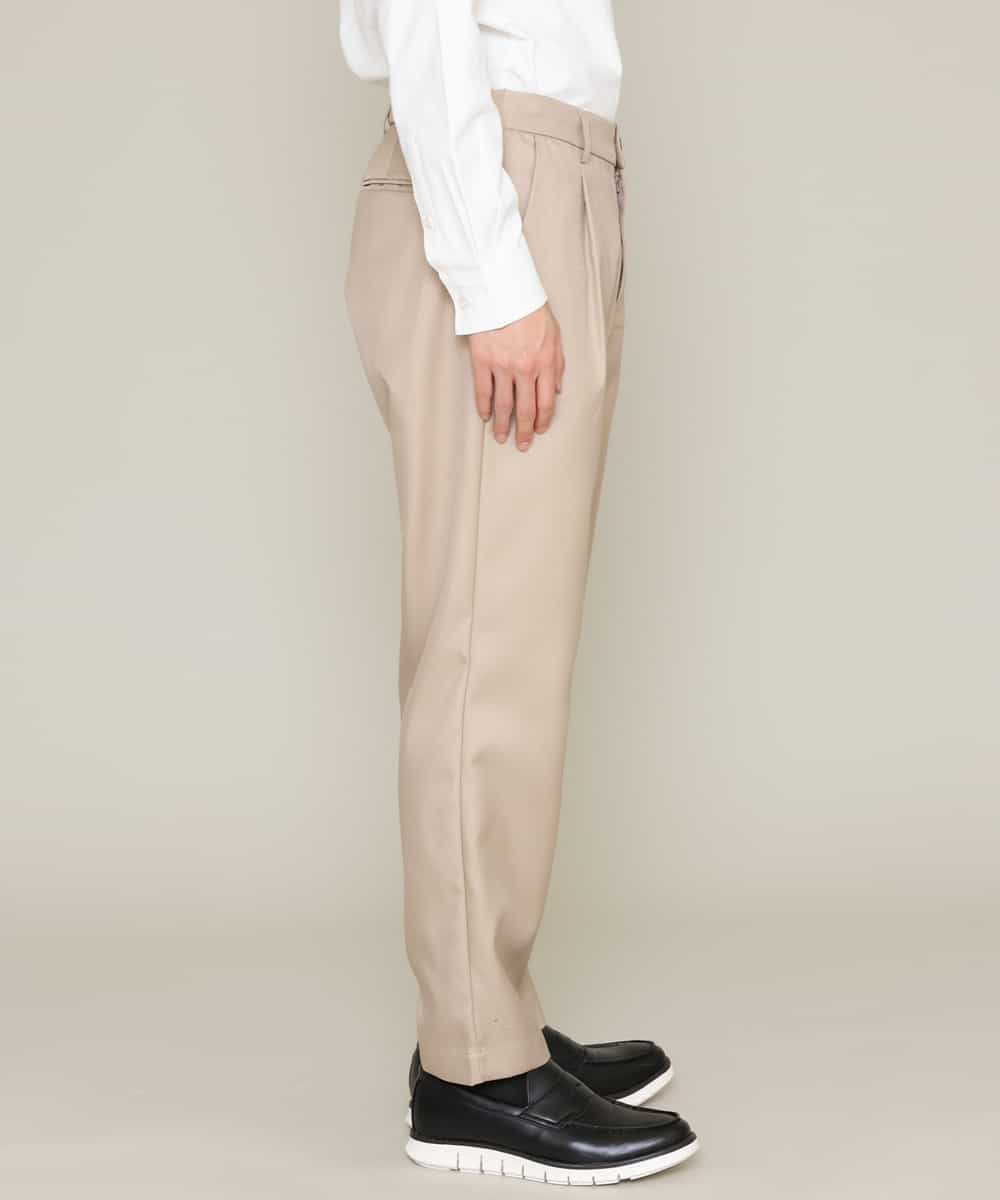 KHLES03059 a.v.v MEN(アー・ヴェ・ヴェ) アーバンタックパンツ ベージュ