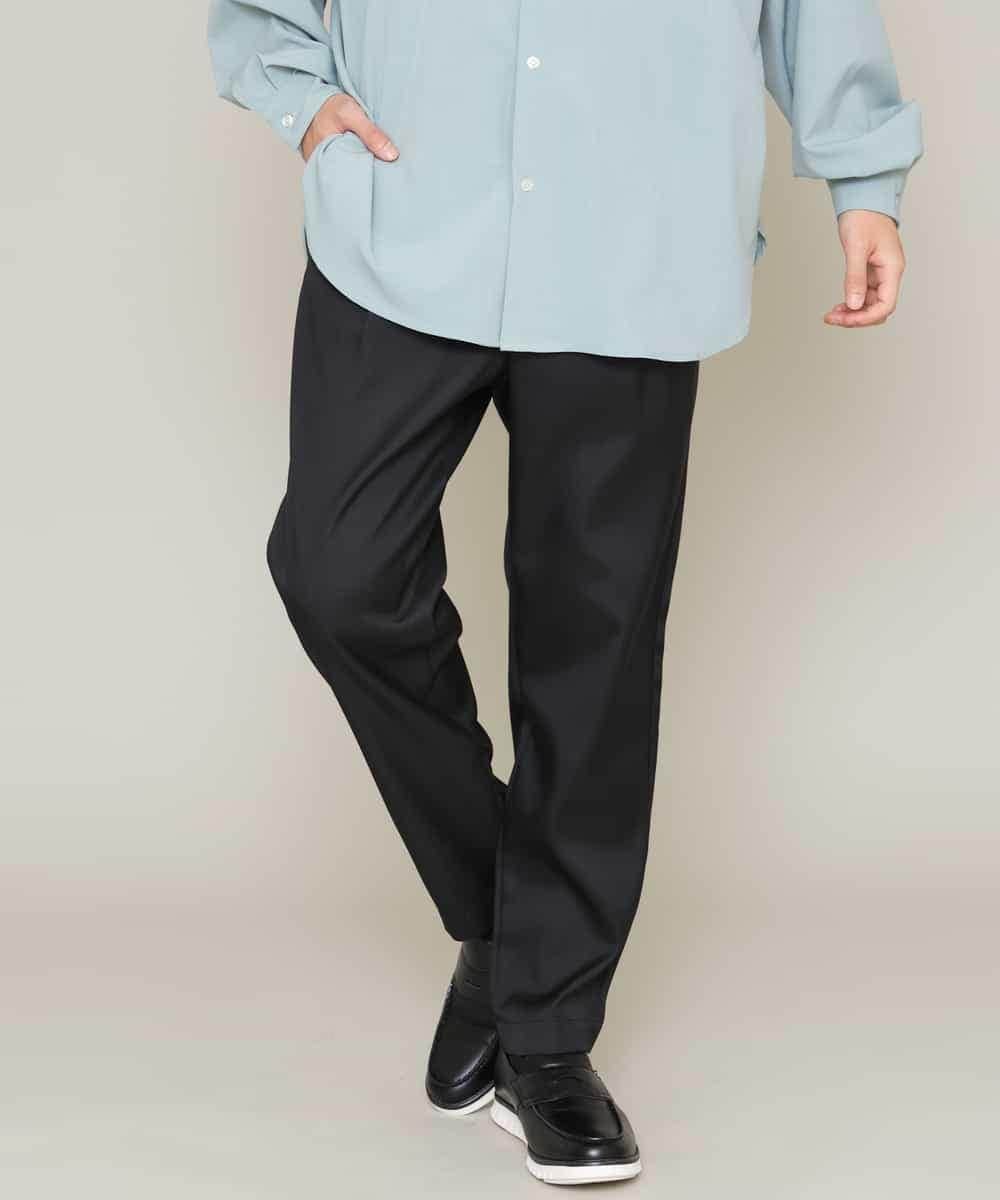 KHLES03059 a.v.v MEN(アー・ヴェ・ヴェ) アーバンタックパンツ ブラック