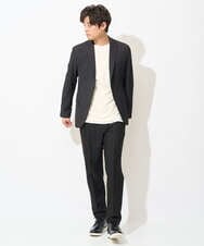 KHLEV03059 a.v.v MEN(アー・ヴェ・ヴェ) スマートリラックスパンツ ベージュ