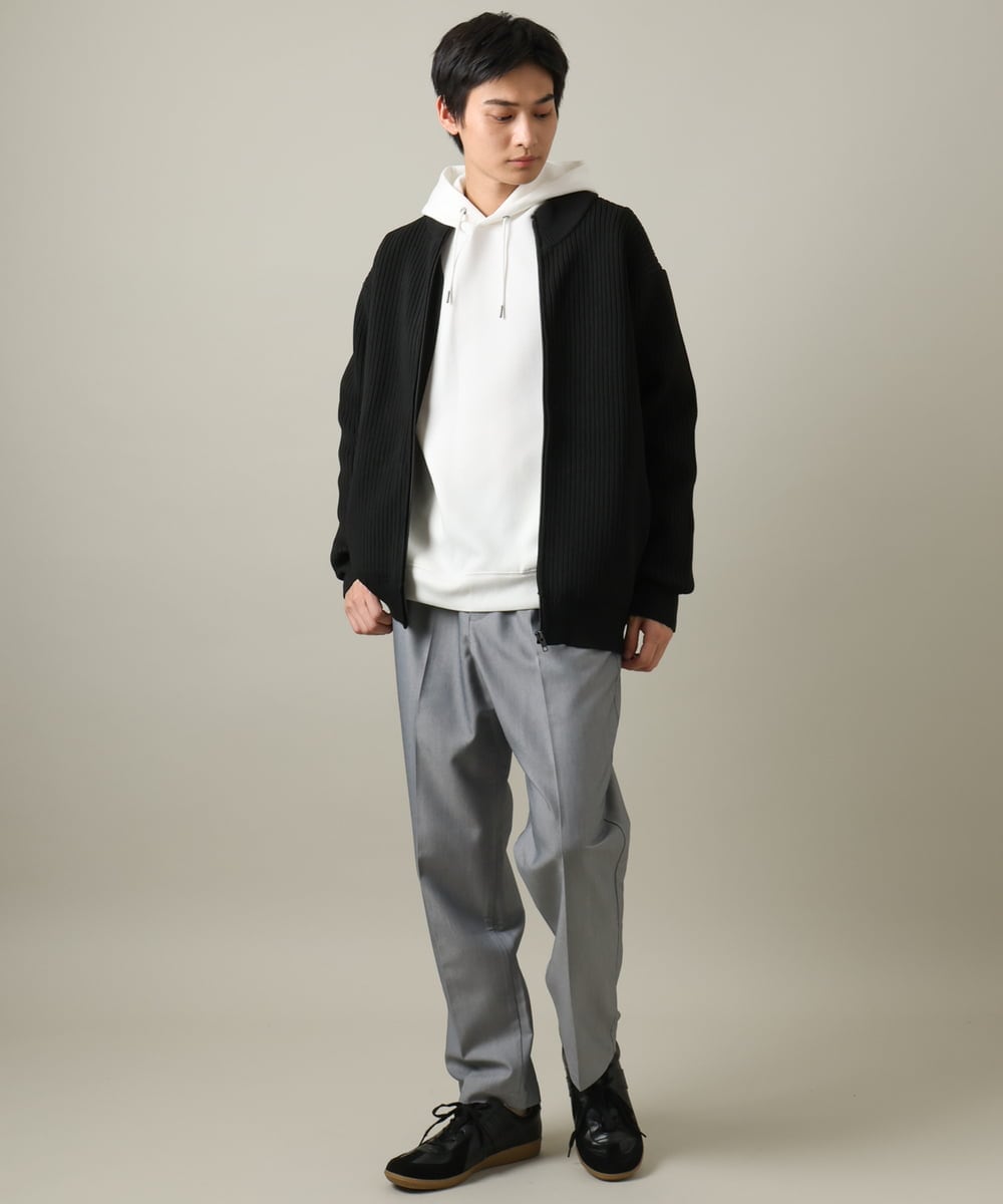 KHLEV03059 a.v.v MEN(アー・ヴェ・ヴェ) スマートリラックスパンツ ベージュ