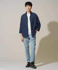 KHLGD11059 a.v.v MEN(アー・ヴェ・ヴェ) 【累計3万枚販売】ストレッチコードレーン５ポケット SOUKAIベーシックアンクルパンツ【接触冷感/速乾/軽撥水/ストレッチ/イージーケア/洗濯機で洗える/毛玉になりにくい】 ブラック