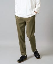 KHLGD37054 a.v.v MEN(アー・ヴェ・ヴェ) 人気のベーシック【 WEB限定 】スーパーストレッチ セミワイドパンツ（シーズンレス） カーキ