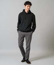 KHLGD37054 a.v.v MEN(アー・ヴェ・ヴェ) 人気のベーシック【 WEB限定 】スーパーストレッチ セミワイドパンツ（シーズンレス） グレー