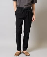 KHLGD37054 a.v.v MEN(アー・ヴェ・ヴェ) 人気のベーシック【 WEB限定 】スーパーストレッチ セミワイドパンツ（シーズンレス） ブラック