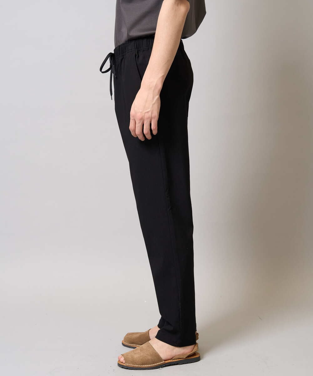 KHLGD37054 a.v.v MEN(アー・ヴェ・ヴェ) 人気のベーシック【 WEB限定 】スーパーストレッチ セミワイドパンツ（シーズンレス） ブラック