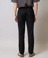 KHLGD37054 a.v.v MEN(アー・ヴェ・ヴェ) 人気のベーシック【 WEB限定 】スーパーストレッチ セミワイドパンツ（シーズンレス） ブラック