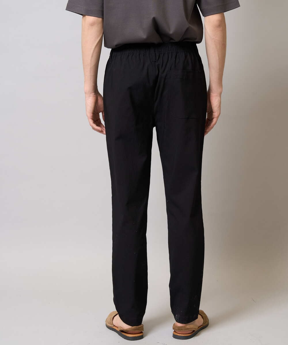 KHLGD37054 a.v.v MEN(アー・ヴェ・ヴェ) 人気のベーシック【 WEB限定 】スーパーストレッチ セミワイドパンツ（シーズンレス） ブラック