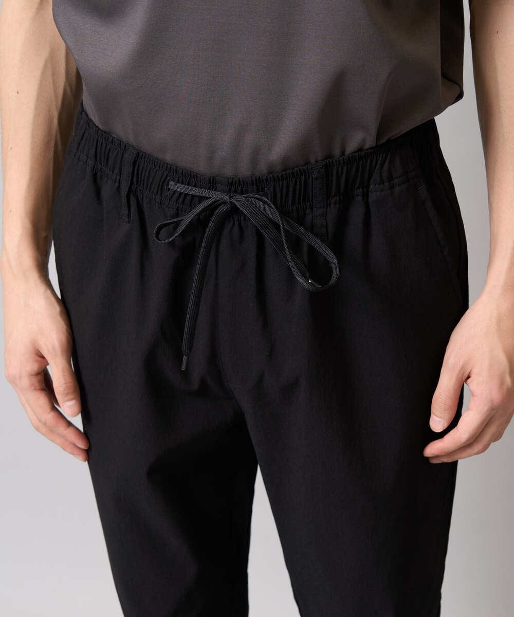 KHLGD37054 a.v.v MEN(アー・ヴェ・ヴェ) 人気のベーシック【 WEB限定 】スーパーストレッチ セミワイドパンツ（シーズンレス） ブラック