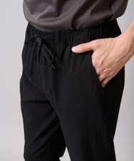 KHLGD37054 a.v.v MEN(アー・ヴェ・ヴェ) 人気のベーシック【 WEB限定 】スーパーストレッチ セミワイドパンツ（シーズンレス） ブラック