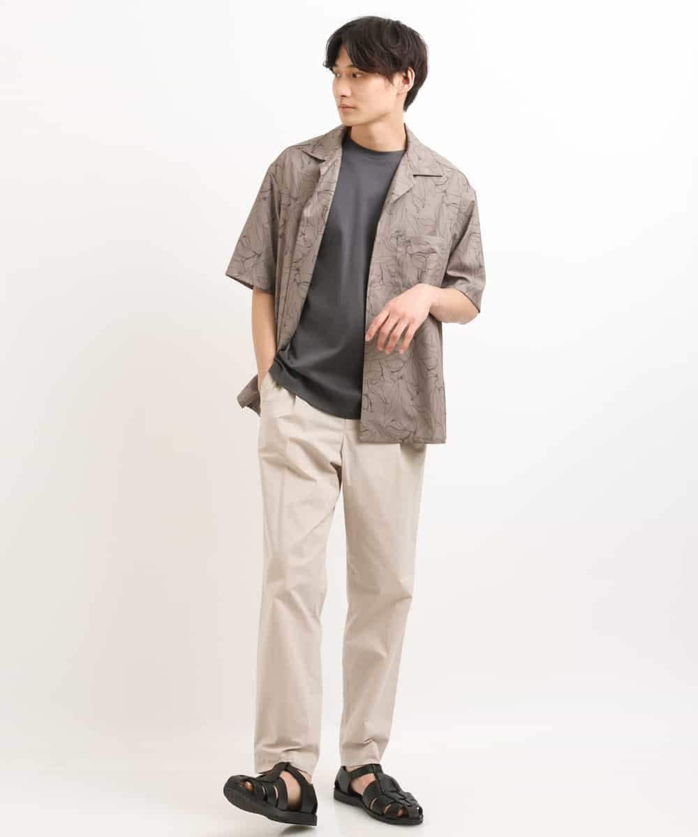 KHLGS32059 a.v.v MEN(アー・ヴェ・ヴェ) 【接触冷感/ストレッチ】アーバンタックパンツ（クールライトシリーズ） ベージュ