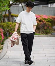 KHLHD46069 a.v.v MEN(アー・ヴェ・ヴェ) 〈遮熱 / 接触冷感 / 吸水速乾〉バルーンシルエットパンツ 【イージーケア / 洗濯機で洗える】 ブラック