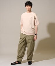 KHLHD46069 a.v.v MEN(アー・ヴェ・ヴェ) 〈遮熱 / 接触冷感 / 吸水速乾〉バルーンシルエットパンツ 【イージーケア / 洗濯機で洗える】 ブラック