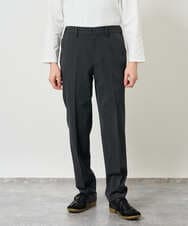 KHLJD51069 a.v.v MEN(アー・ヴェ・ヴェ) 【イージーケア/洗濯機で洗える/4WAYストレッチ】4WAYツイルストレッチスラックス ダークグレー