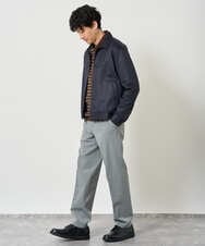 KHLJD51069 a.v.v MEN(アー・ヴェ・ヴェ) 【イージーケア/洗濯機で洗える/4WAYストレッチ】4WAYツイルストレッチスラックス ダークグレー