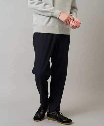 KHLLA26064 a.v.v MEN 【イージーケア】デニムライクストレッチ裏起毛テーパードパンツ【洗濯機で洗える】〈ON/OFF SERIES〉