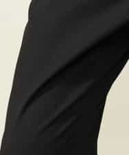KHLLV26059 a.v.v MEN(アー・ヴェ・ヴェ) 【ON/OFF兼用】シャンブレー裏起毛スマートテーパードパンツ(セットアップ可） ネイビー