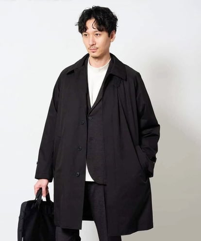 KHUAG30199 a.v.v MEN 【 830FPダウン / 軽量/  撥水 / 防風 】ライトスカイダウンステンカラーコート