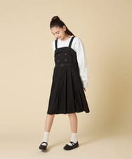 KJBLA40039 a.v.v KIDS(アー・ヴェ・ヴェ) [130-160]【結婚式/発表会】フリルカラーブラウス ホワイト