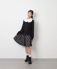KJBLD04039 a.v.v KIDS(アー・ヴェ・ヴェ) [130-160]フリルブラウス ホワイト