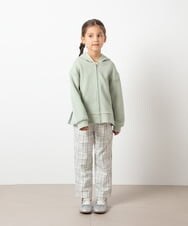 KJCES31034 a.v.v KIDS(アー・ヴェ・ヴェ) [110-130]バックプリーツダンボールパーカー ミント