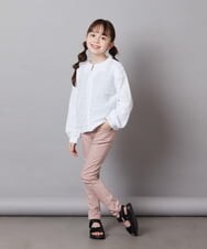 KJCFV41029 a.v.v KIDS(アー・ヴェ・ヴェ) [100-130]【UVカット】ボーダーJQカーデ ライトブルー