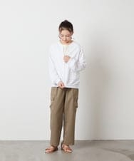 KJCFX41039 a.v.v KIDS(アー・ヴェ・ヴェ) [160]【UVカット】ボーダーJQカーデ ブラック