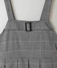 KJEEC32064 a.v.v KIDS(アー・ヴェ・ヴェ) [160]【結婚式/発表会】ベルテッドプリーツジャンスカ グレー