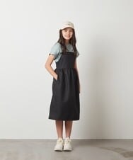 KJEGT03044 a.v.v KIDS(アー・ヴェ・ヴェ) [140-150]キャミワンピース ブラック