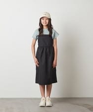 KJEGU03049 a.v.v KIDS(アー・ヴェ・ヴェ) [160]キャミワンピース ブラック