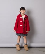 KJFAD03039 a.v.v KIDS(アー・ヴェ・ヴェ) [120-160]【おうちで洗える】ふわもちノルディックニット アイボリー