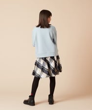 KJHAA44034 a.v.v KIDS(アー・ヴェ・ヴェ) [100-160]アソートフレアスカート ネイビー